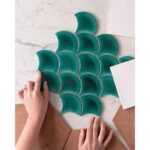 Fishscale XL Sea Green mosaic (10)