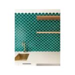 Fishscale XL Sea Green mosaic (2)