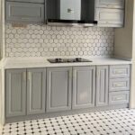 Hexagon Matt White Mosaic (2)