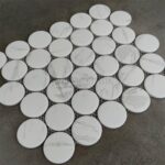 Penny Round Carrara Mosaic (2)