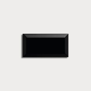Subway Tile - Black Bevel 100x200 (1)