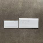 Subway Tile – White Bevel 100 x 200 (7)