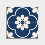 Melur Pattern Tile 4pcs