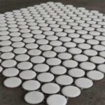 Penny Round Gloss White mosaic (2)