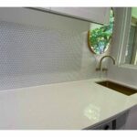 Penny Round Gloss White mosaic (5)