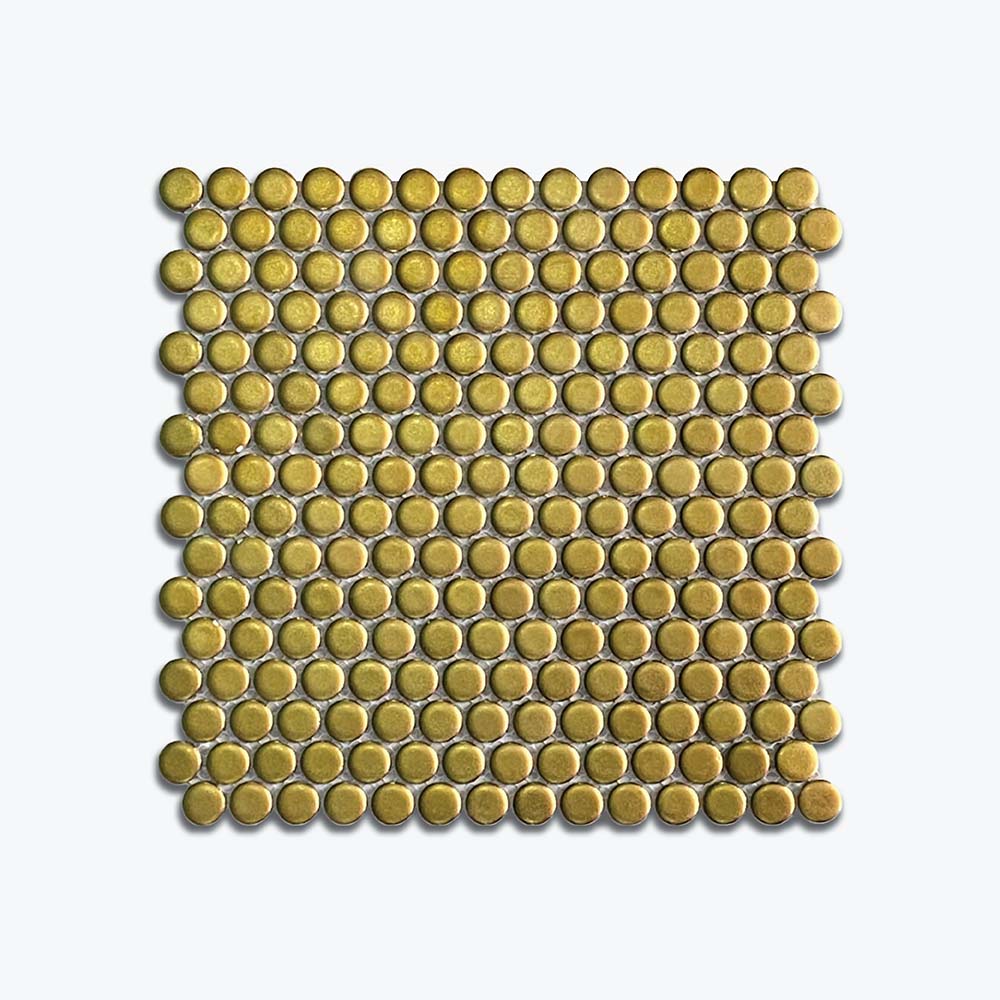 PENNY ROUND GOLD -<br>MOSAIC