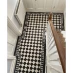 Victorian Black&White Mosaic (Border) (17)