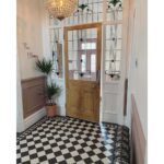 Victorian Black&White Mosaic (Border) (9)