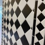 Victorian Black&White Mosaic (Corner) (10)