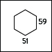 Hex Medium Carrara,Gold White, Mix-01