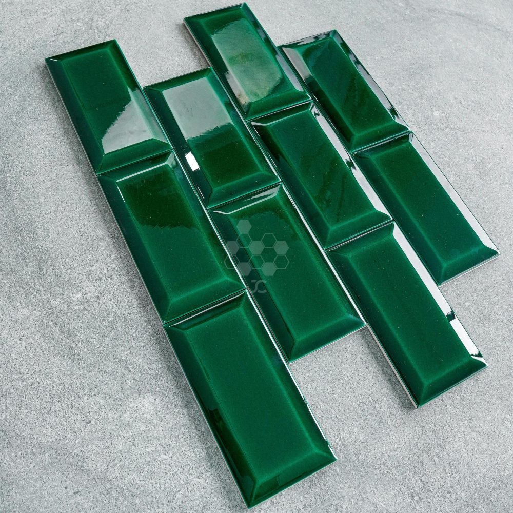 Bevel Emerald Green (6)