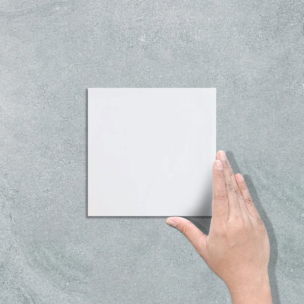 WHITE SQUARE - SUBWAY TILE