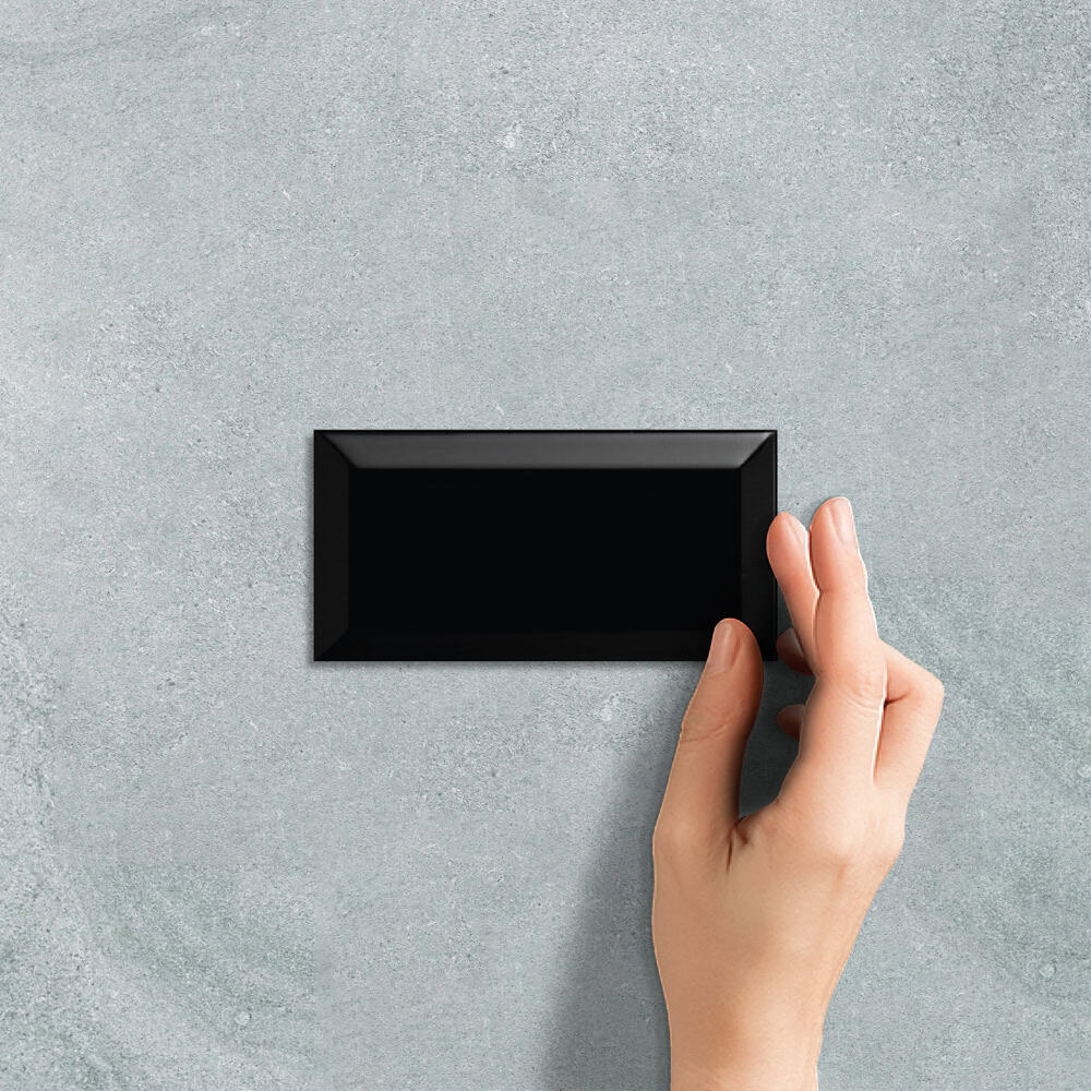 BEVEL BLACK - SUBWAY TILE
