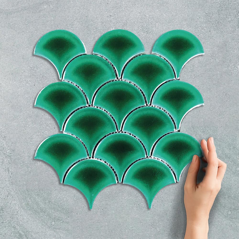 FISHSCALE XL SEA GREEN - MOSAIC