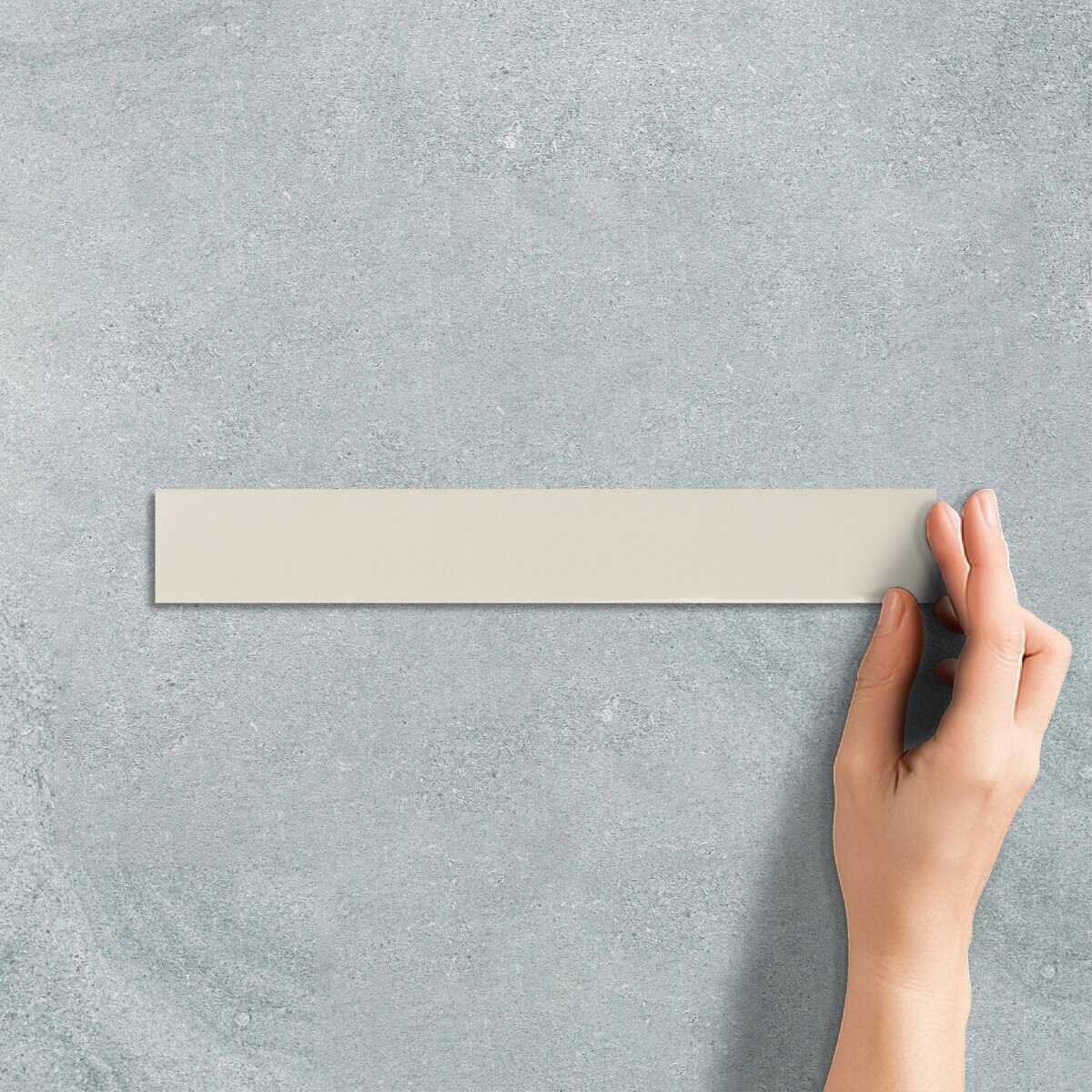 LONG CREAM WHITE - SUBWAY TILE