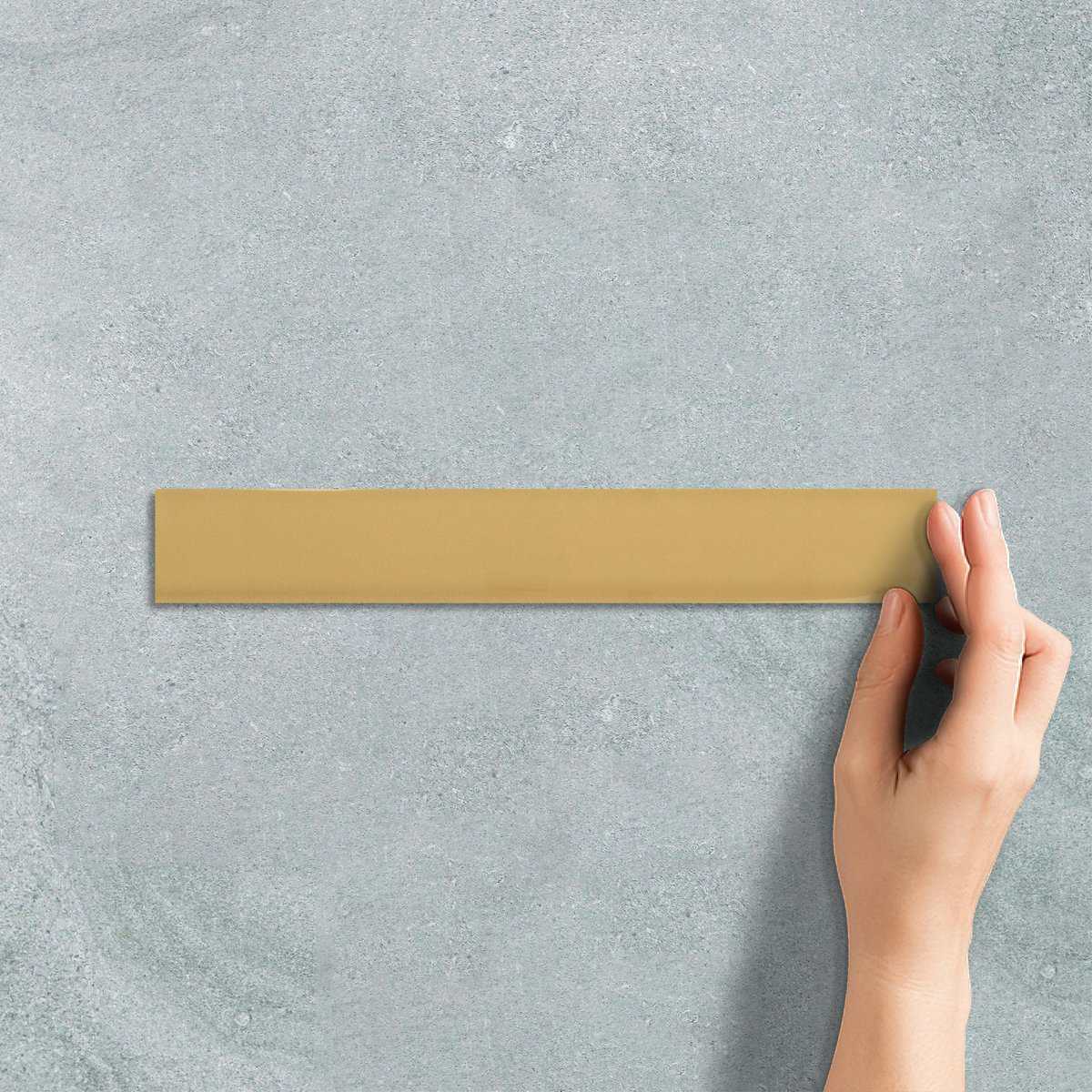 LONG OLIVE YELLOW - SUBWAY TILE